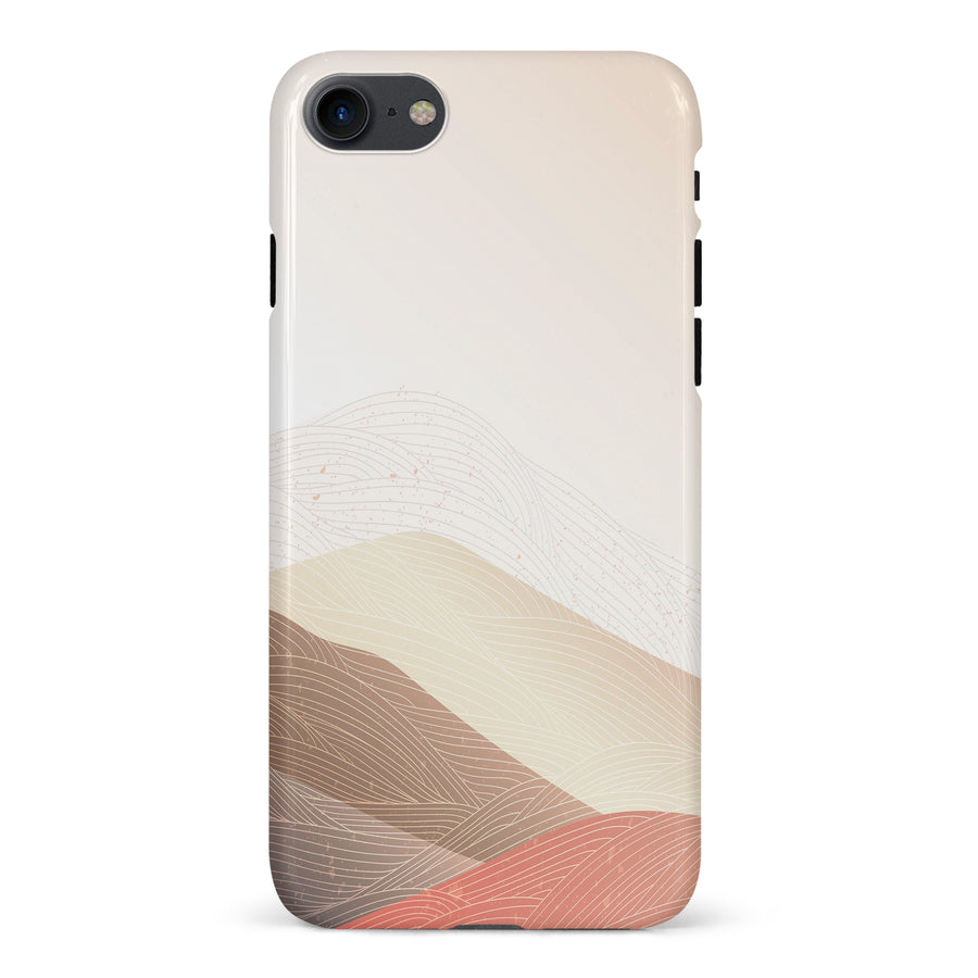 iPhone 7/8/SE Sophisticated Desert Abstract Phone Case