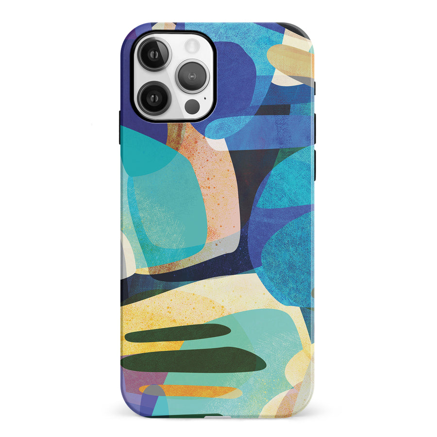 iPhone 12 Expressive Energy Abstract Phone Case