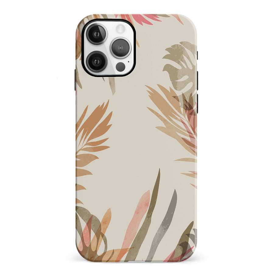 iPhone 12 Abstract Floral Touch Phone Case