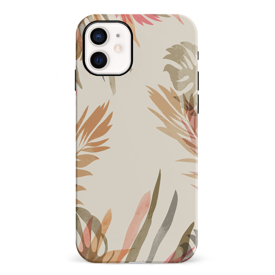 iPhone 12 Mini Abstract Floral Touch Phone Case