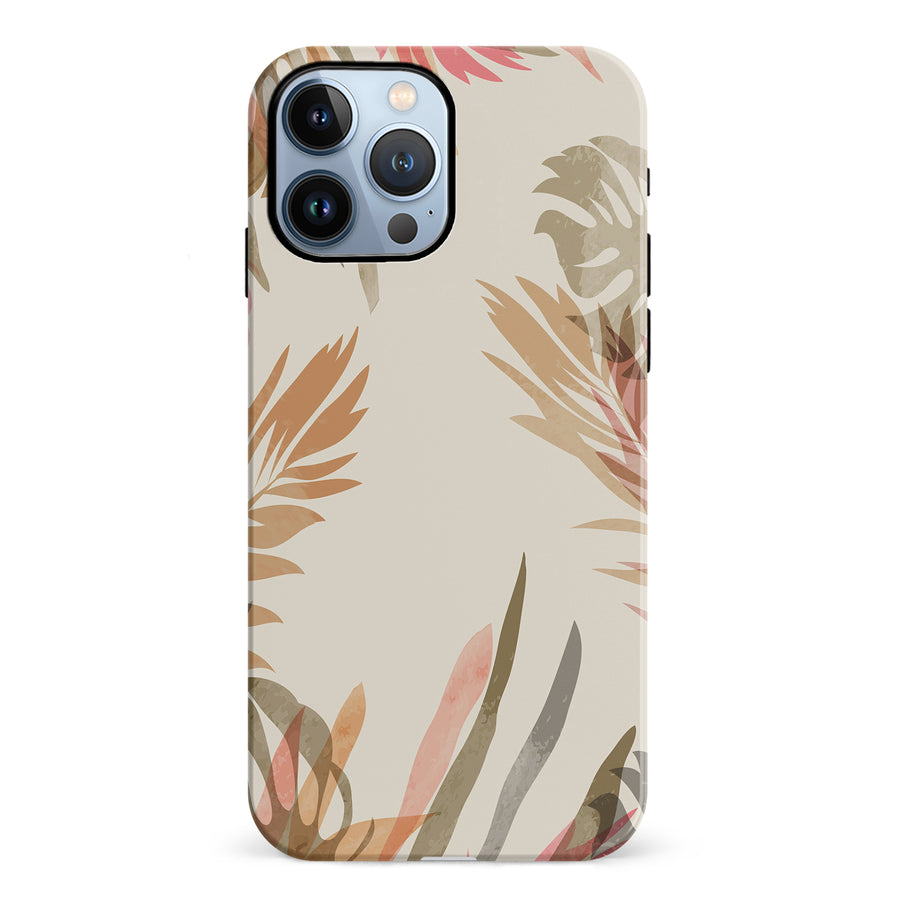iPhone 12 Pro Abstract Floral Touch Phone Case