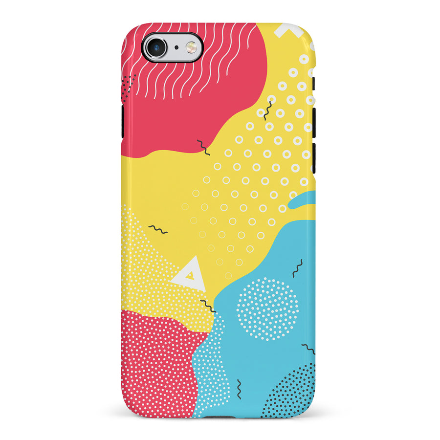 iPhone 6 Lively Colours Abstract Phone Case