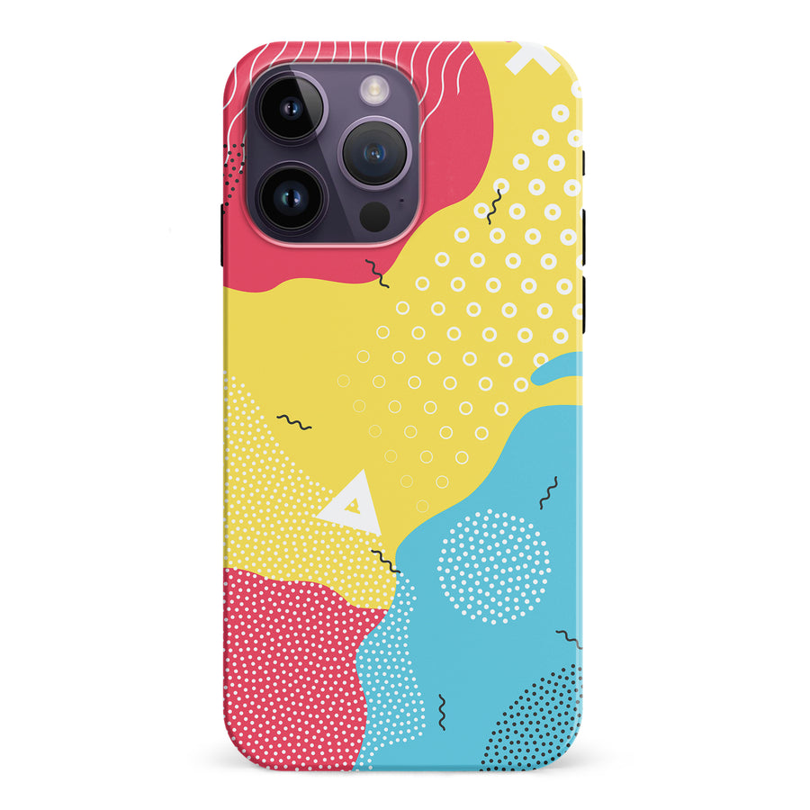 iPhone 15 Pro Lively Colours Abstract Phone Case