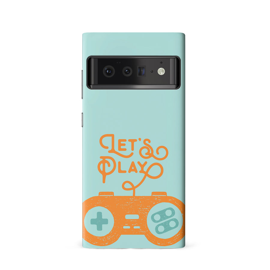 Google Pixel 6 Let's Play Phone Case in Green