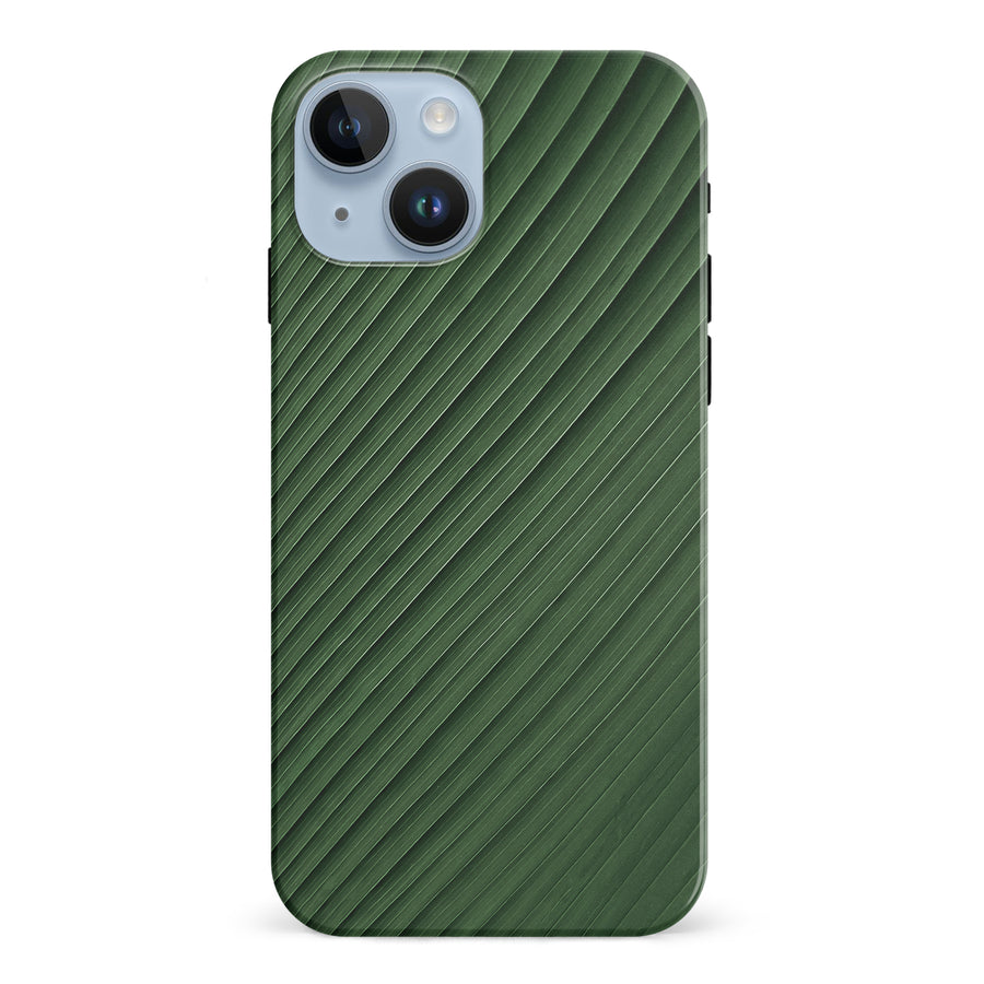 iPhone 15 Leafy Lines Two Phone Case