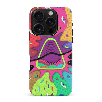 iPhone 16 Pro Max Salvador's Psychedelic Splat Phone Case