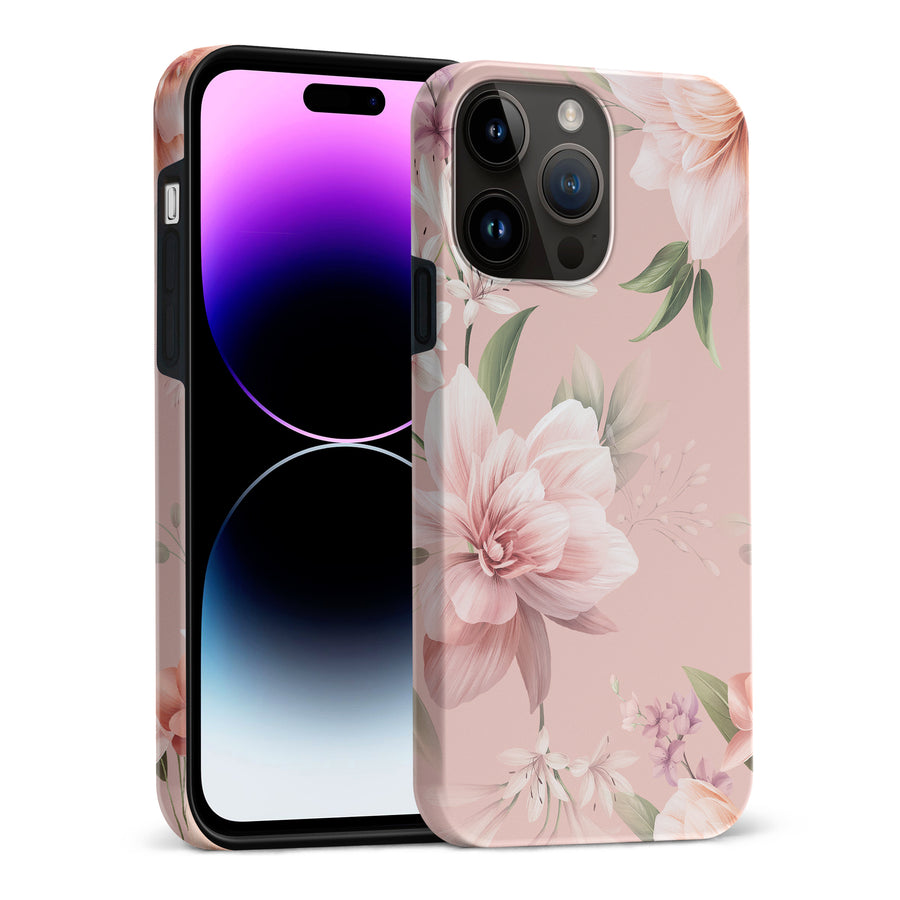iPhone 15 Pro Max Peonies Floral Phone Case