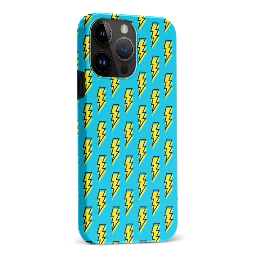 iPhone 15 Pro Max Lightning Phone Case in Blue