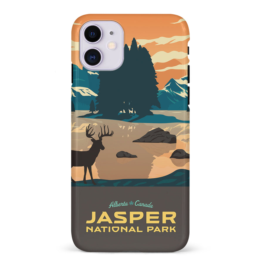 iPhone 11 Jasper National Park Canadiana Phone Case