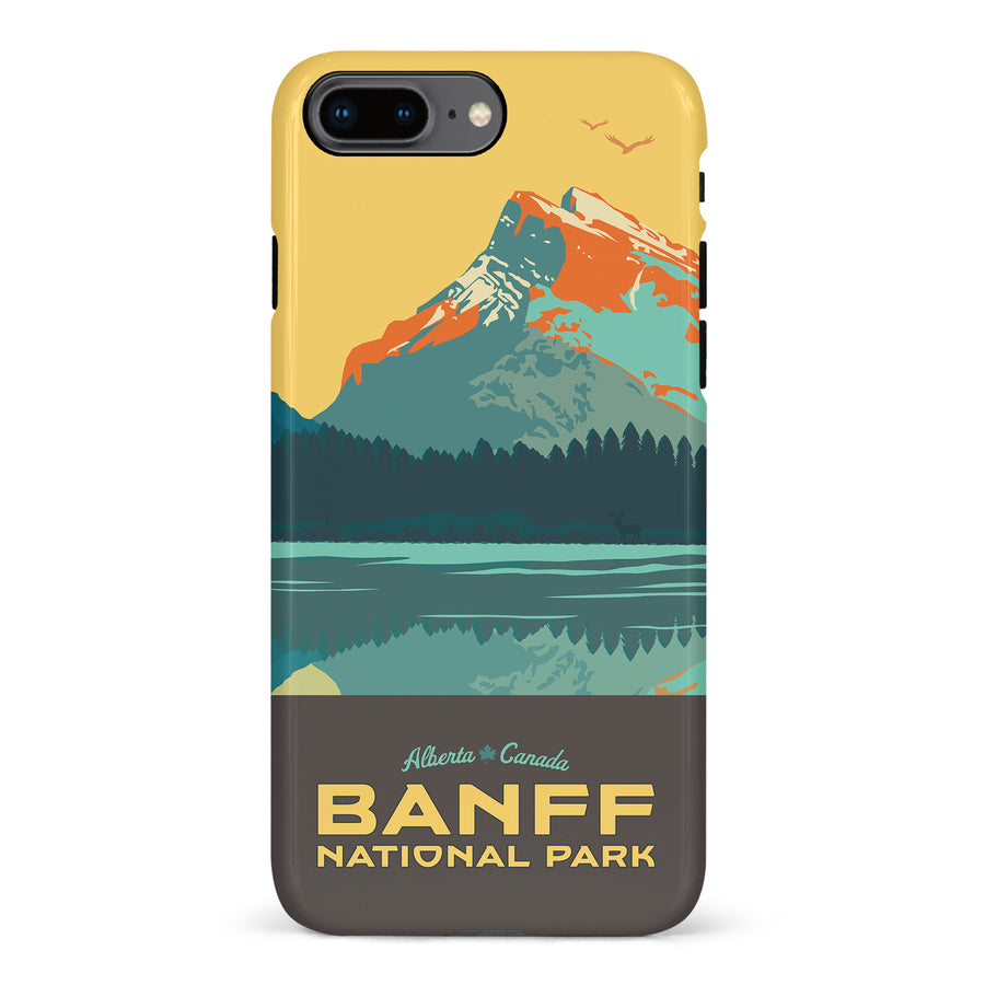 Banff National Park Canadiana Phone Case for iPhone 8 Plus