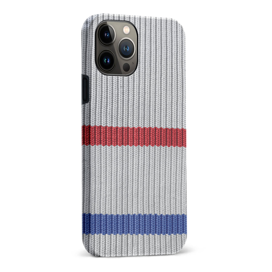 iPhone 13 Pro Max Hockey Sock Phone Case - Montreal Canadiens Away