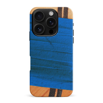 iPhone 16 Pro Max Hockey Stick Phone Case - Blue