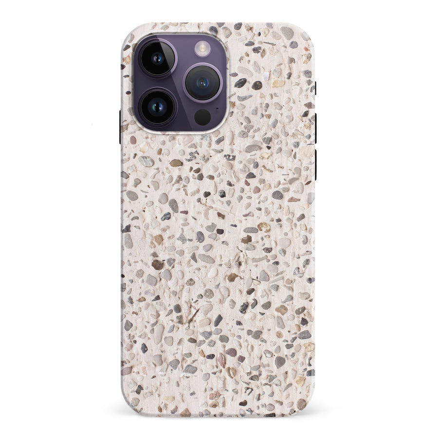 iPhone 15 Pro Terrazo Stone Nature Phone Case