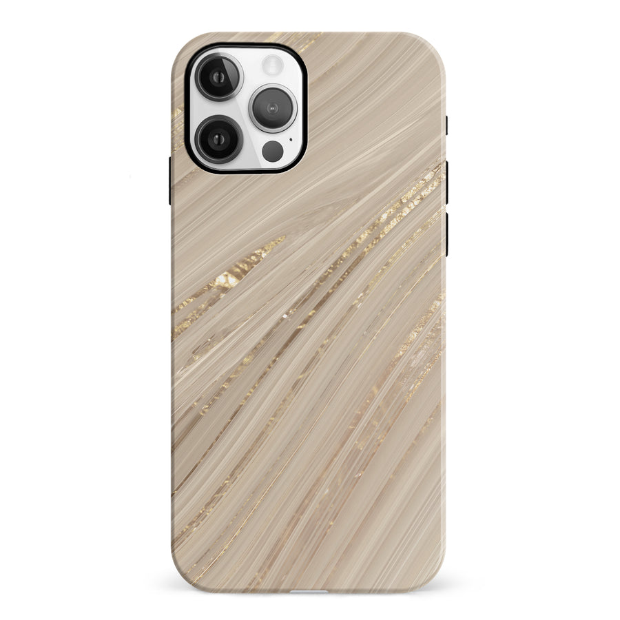 iPhone 12 Golden Sand Nature Phone Case