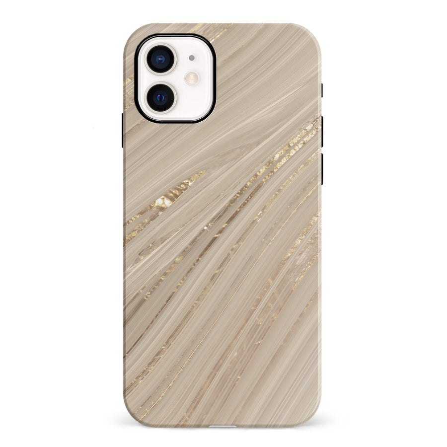 iPhone 12 Mini Golden Sand Nature Phone Case