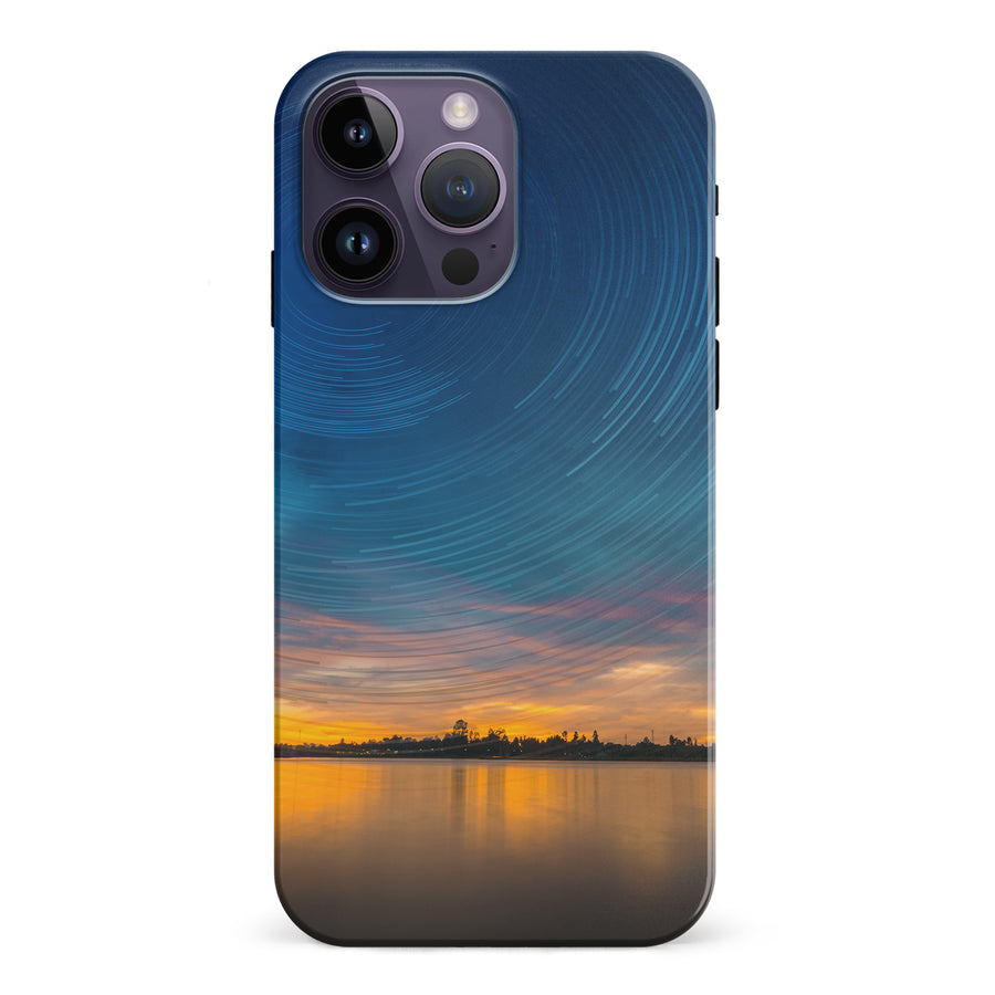 iPhone 15 Pro Lake Themed Nature Phone Case