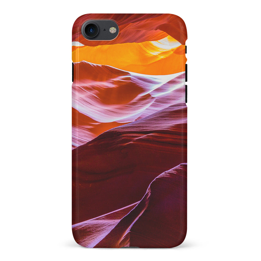 iPhone 7/8/SE Red Mountains Nature Phone Case
