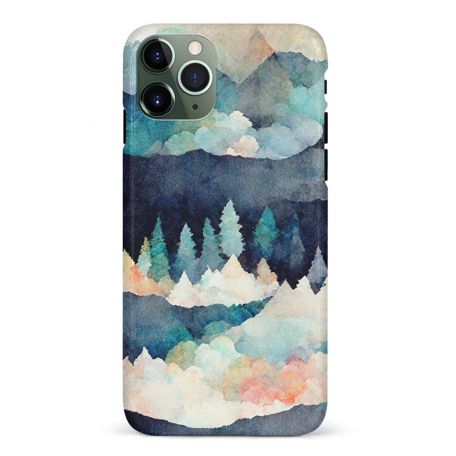 iPhone 11 Pro Coral Mountains Nature Phone Case