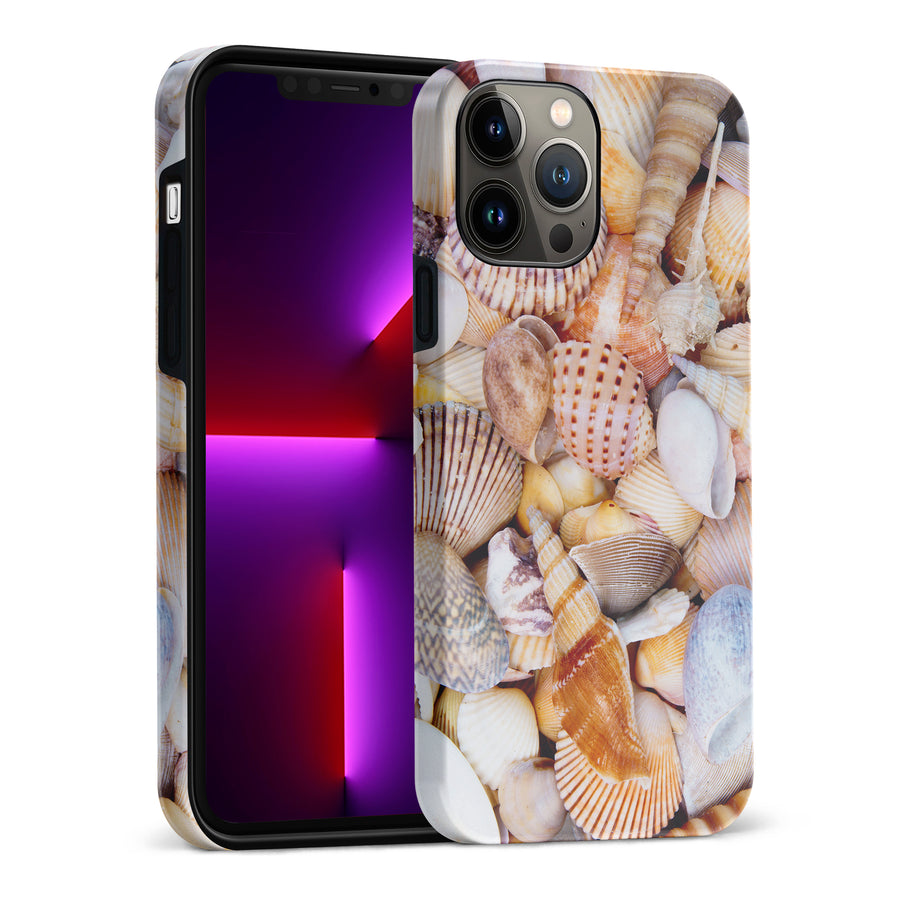 iPhone 13 Pro Max Shell and Conch Nature Phone Case