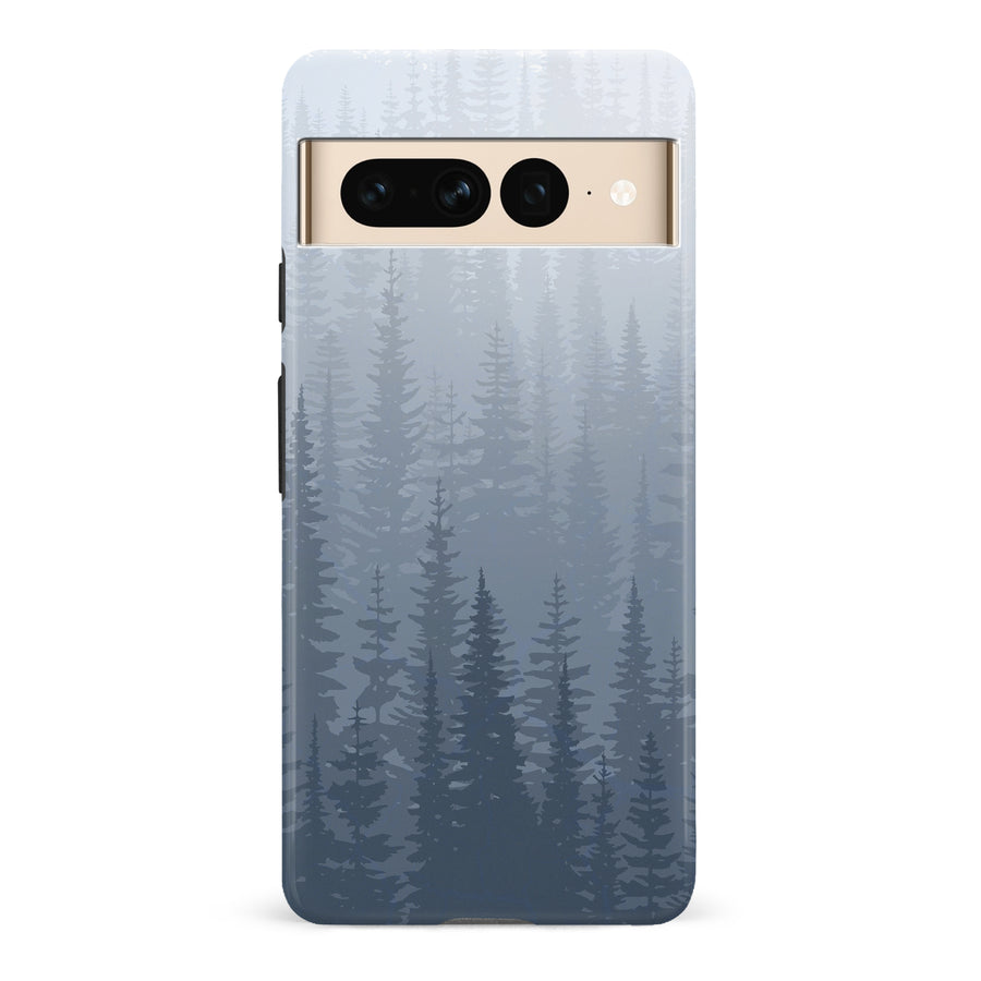 Google Pixel 7 Pro Frosted Trees Nature Phone Case