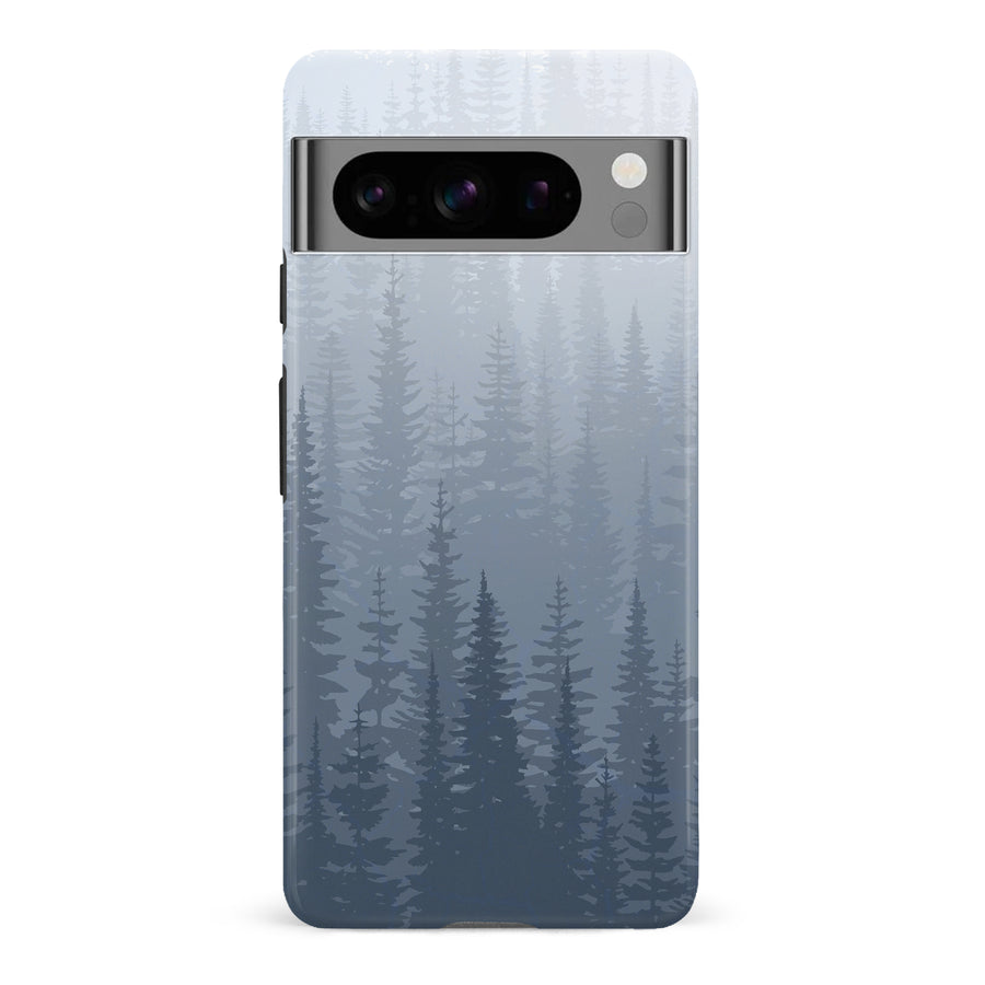 Google Pixel 8 Pro Frosted Trees Nature Phone Case