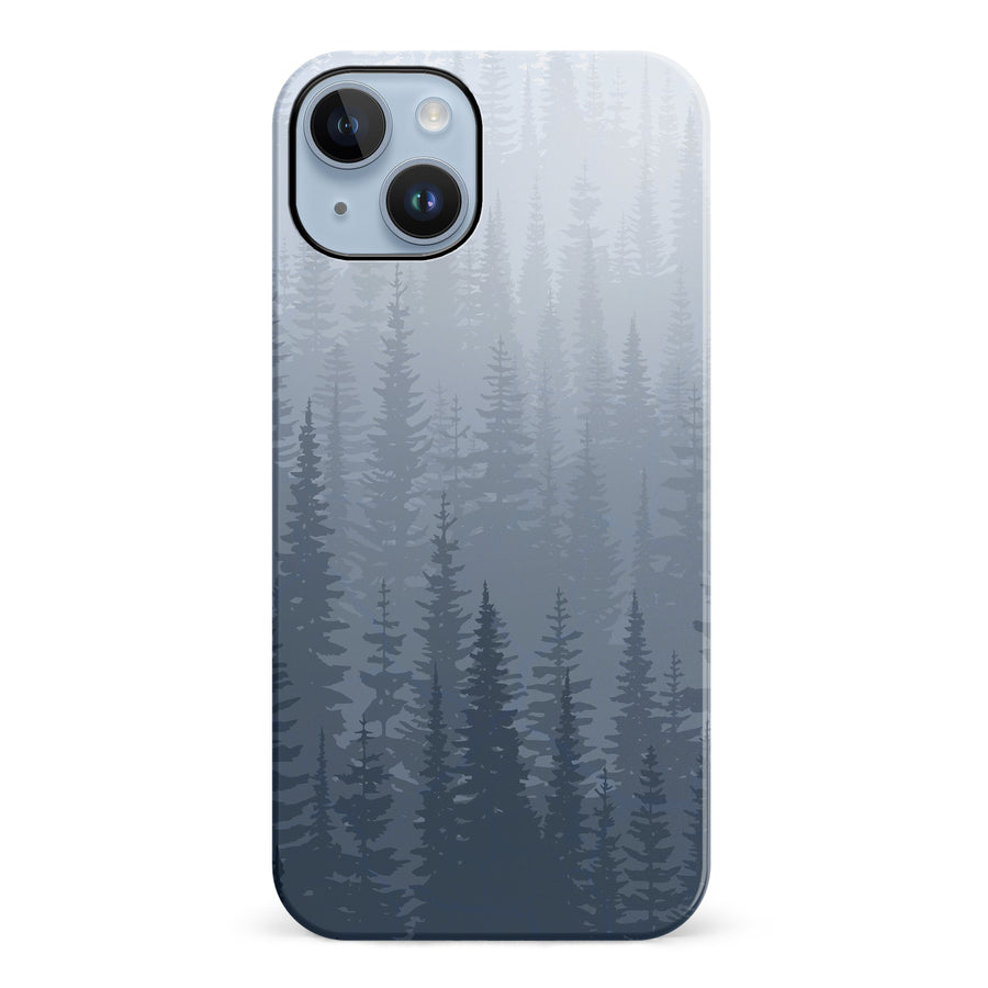 iPhone 14 Plus Frosted Trees Nature Phone Case