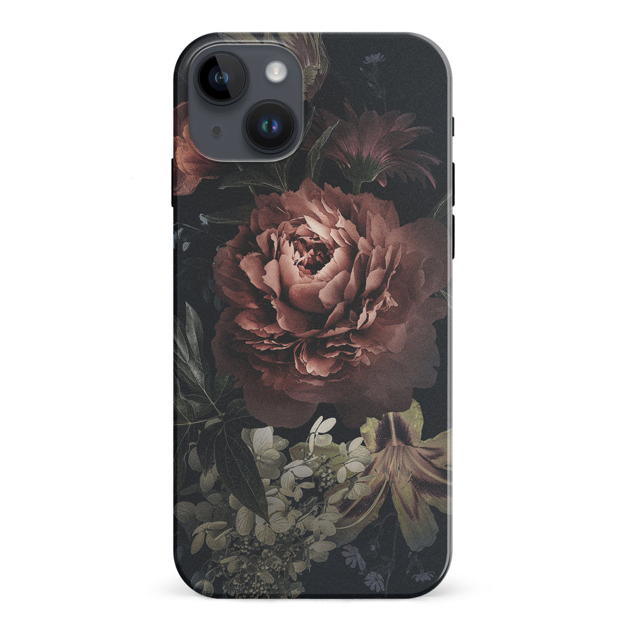 iPhone 15 Plus Blossom Phone Case in Black