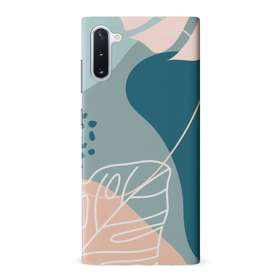 Samsung Galaxy Note 10 Tropical Arts Phone Case in Blue