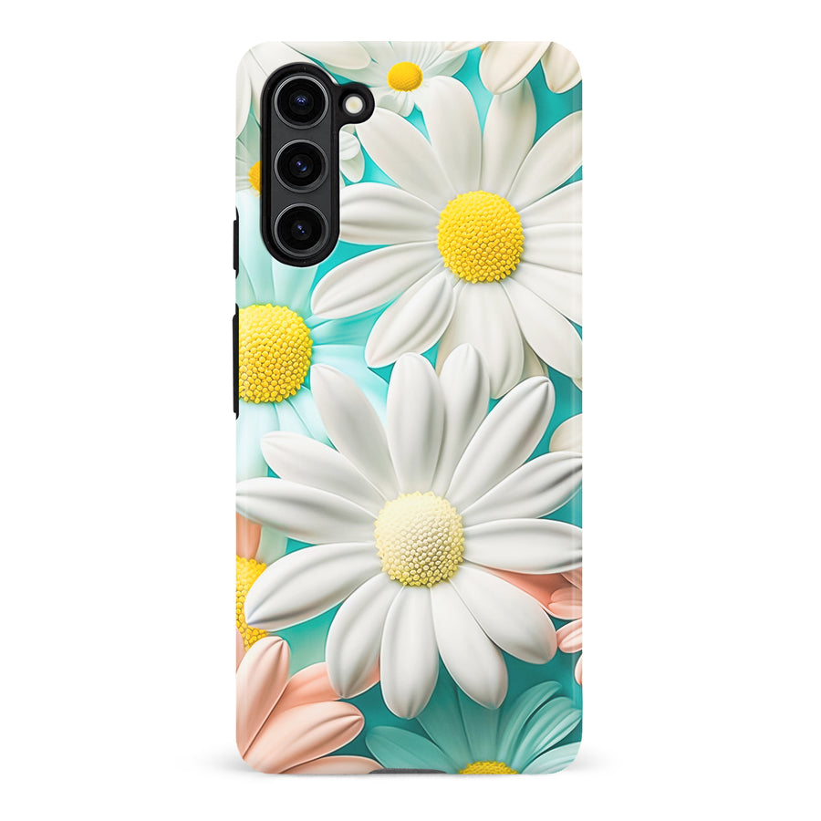 Samsung Galaxy S23 Plus Floral Phone Case in White