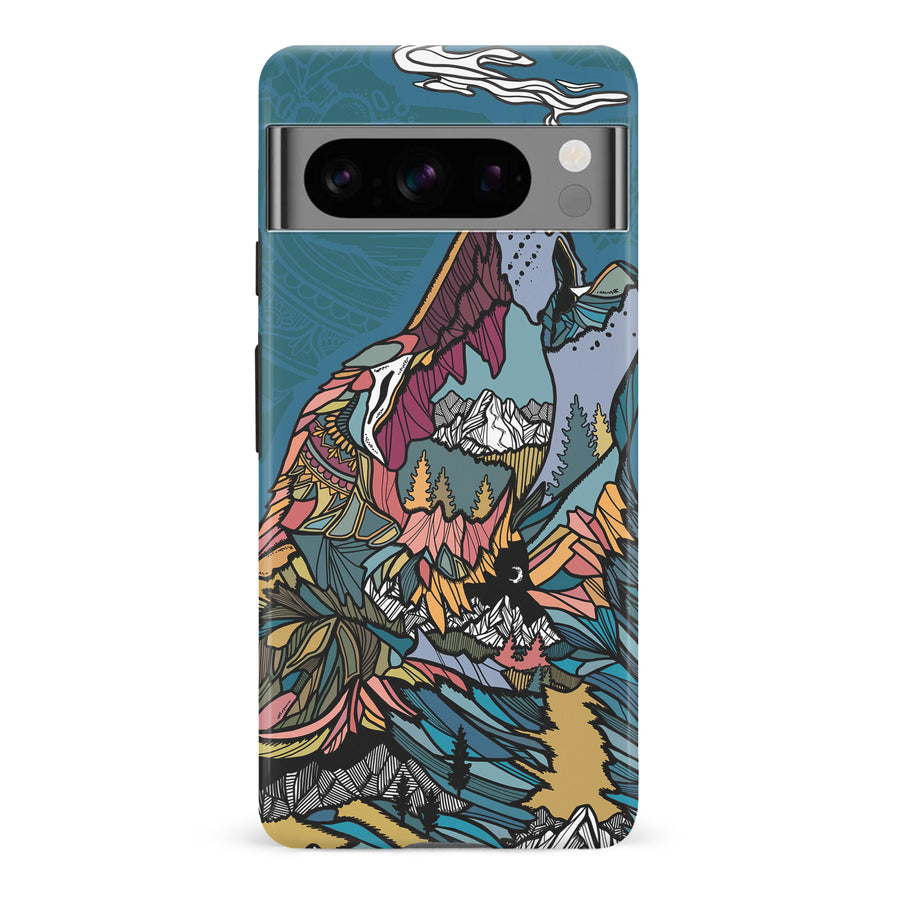 Google Pixel 8 Pro Kate Zessel Coastal Wolf Phone Case