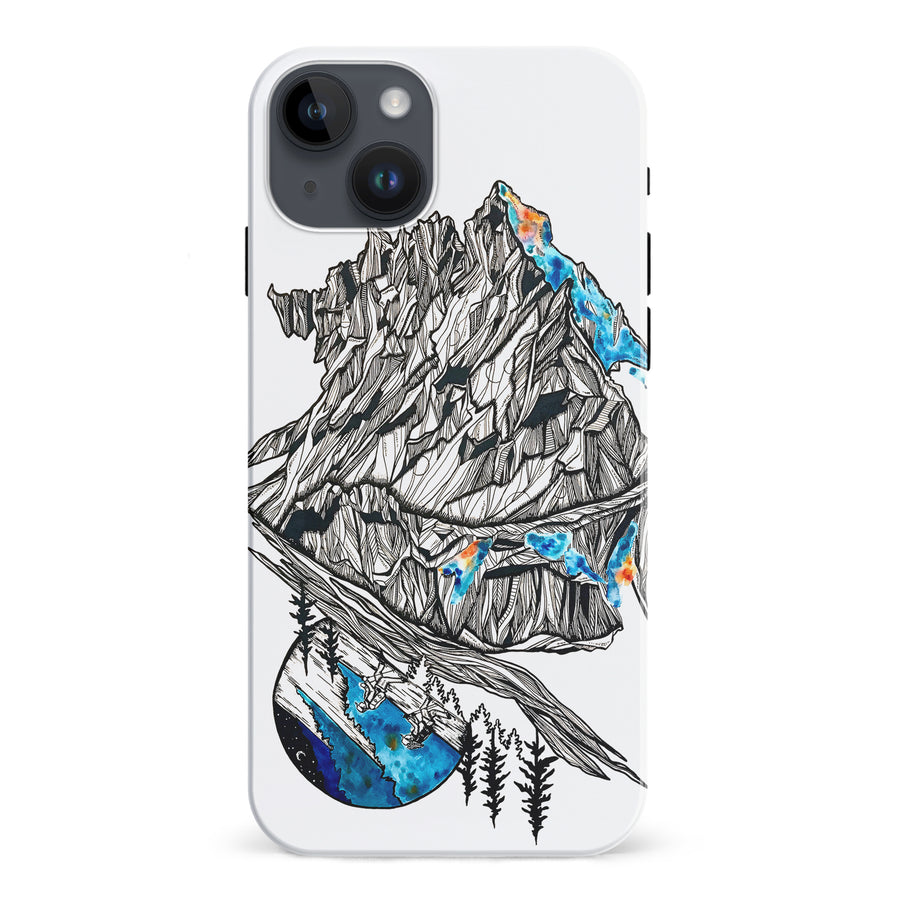 iPhone 15 Plus Kate Zessel A Mountain Memory Phone Case