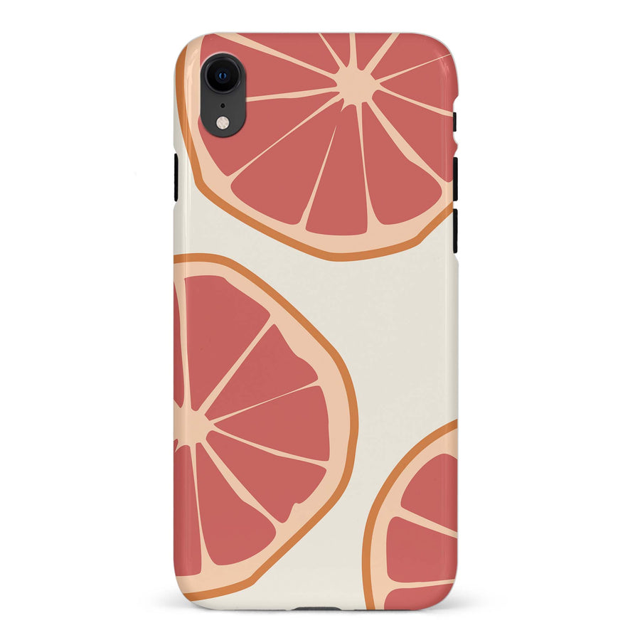 iPhone XR Grapefruit Phone Case
