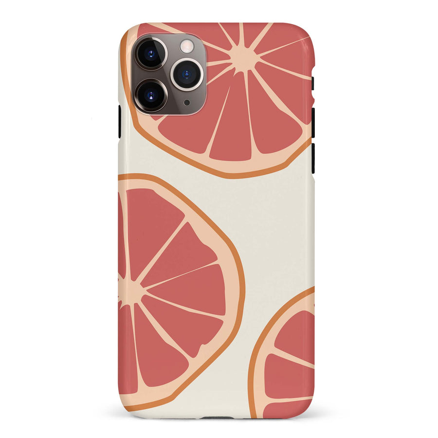 iPhone 11 Pro Max Grapefruit Phone Case