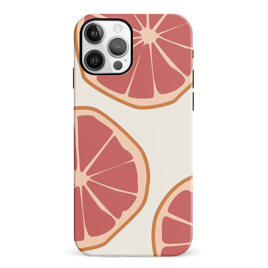 iPhone 12 Grapefruit Phone Case