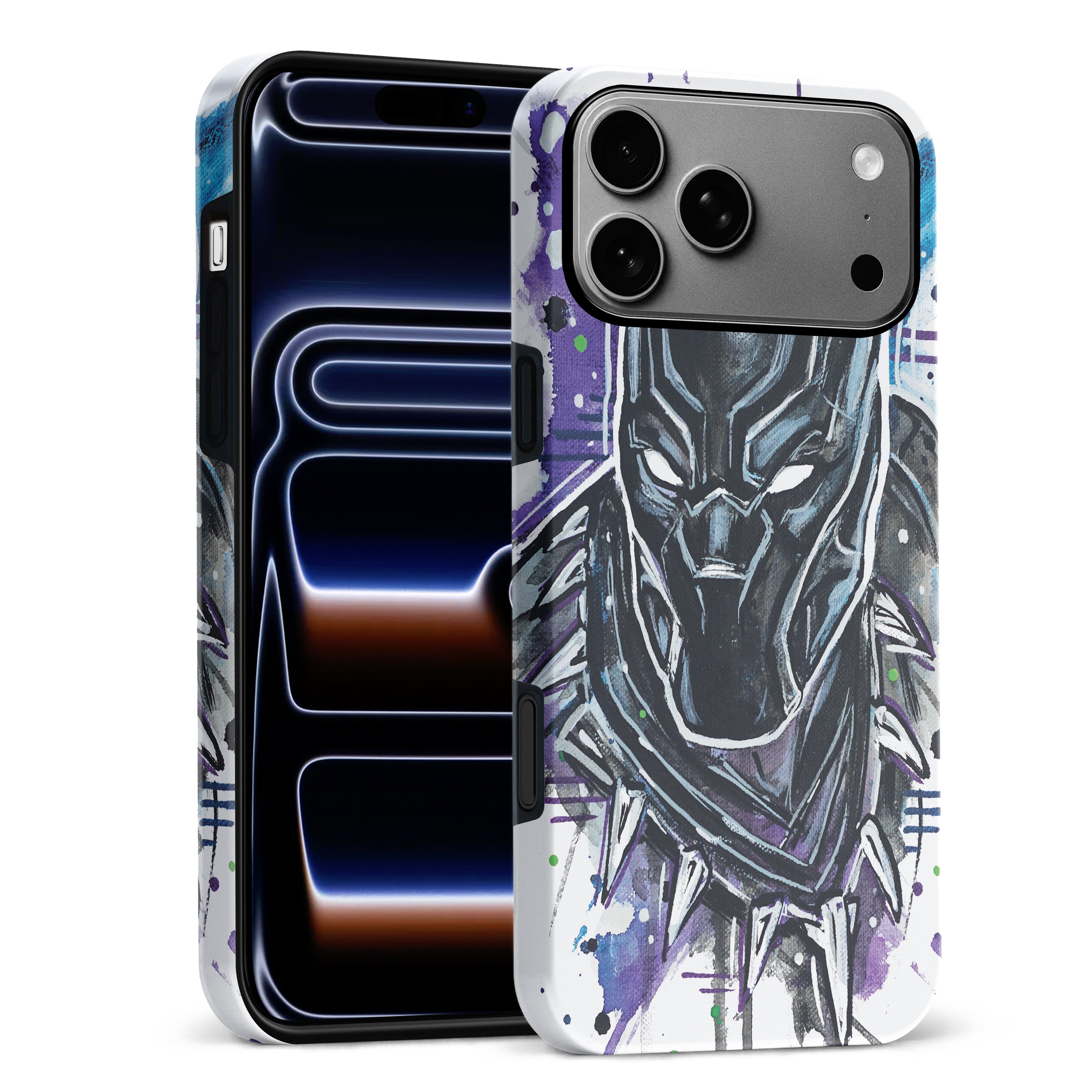 Taytayski - Black Panther Phone Case CaseMogul Taytayski - Black Panther Phone Case CaseMogul