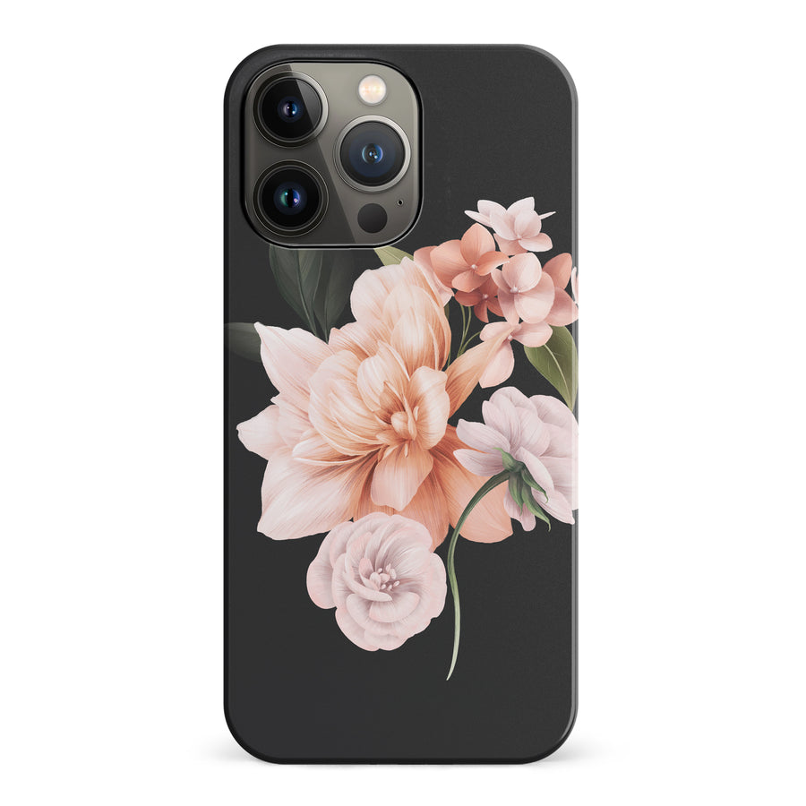 iPhone 14 Pro full bloom phone case in black