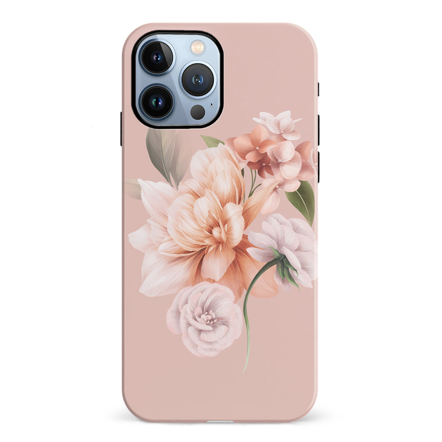iPhone 12 Pro full bloom phone case in pink