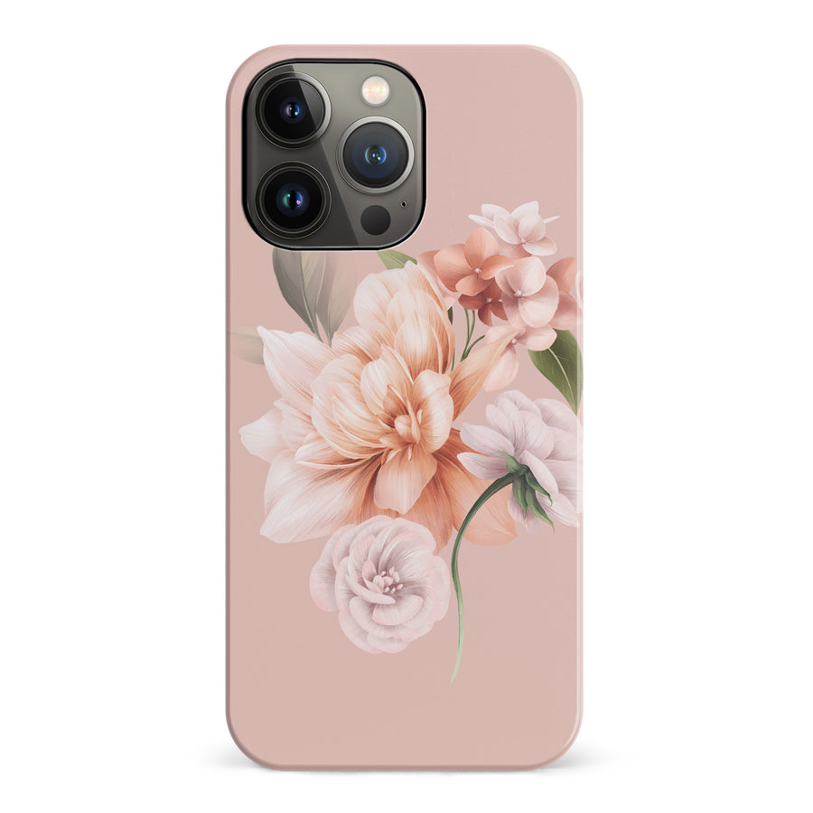 iPhone 14 Pro full bloom phone case in pink