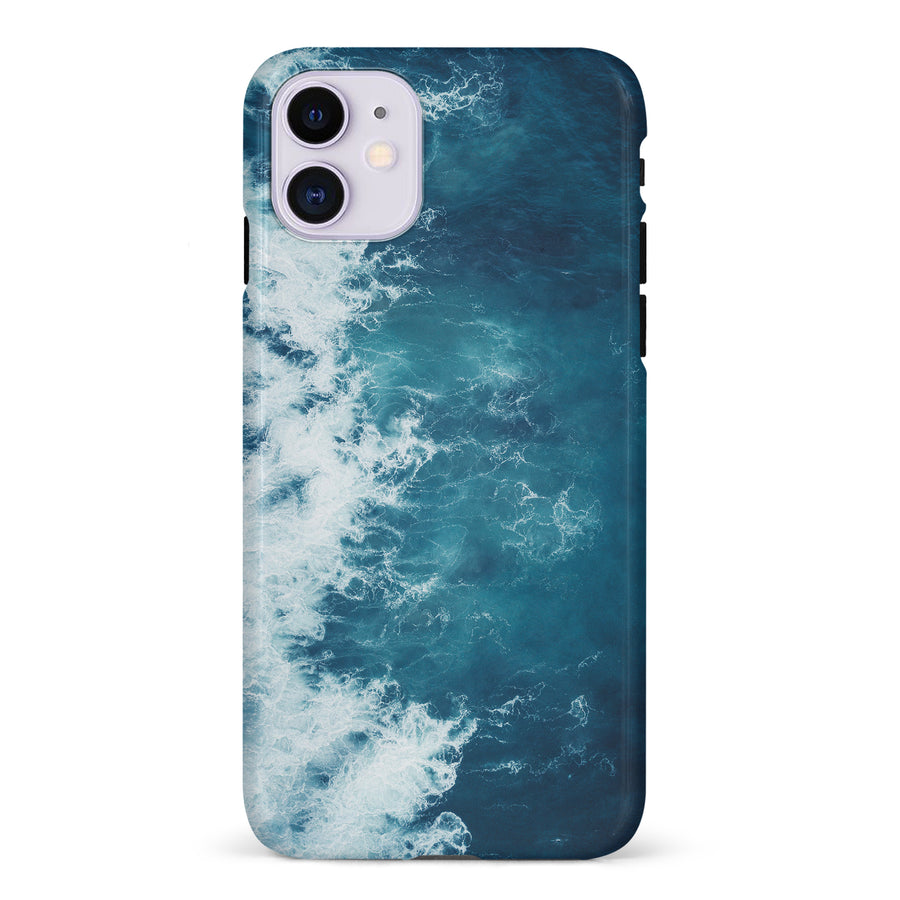iPhone 11 Ocean Waves Phone Case