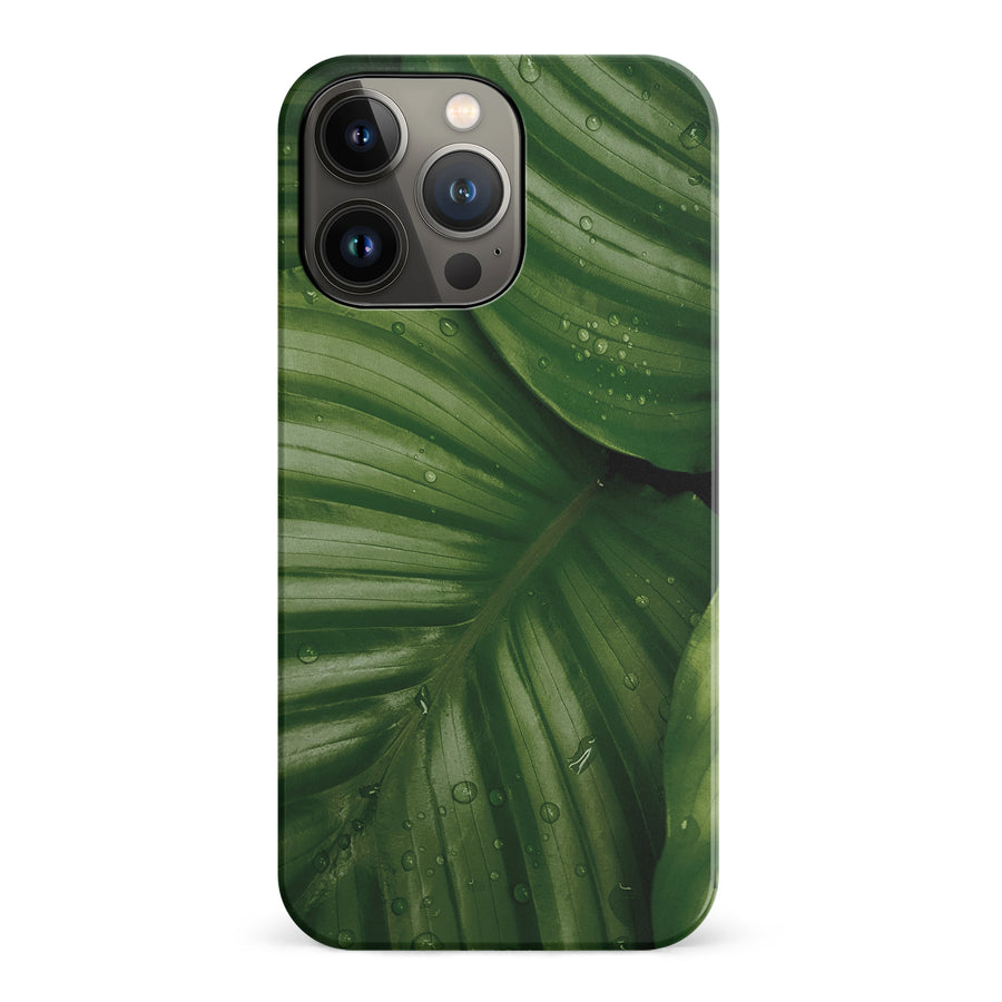 iPhone 14 Pro Leafy Lines One Phone Case