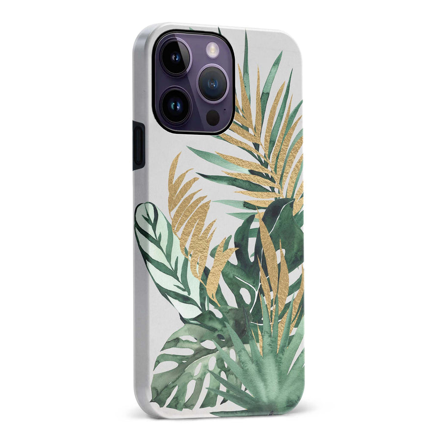 iPhone 14 Pro Max watercolour plants one phone case