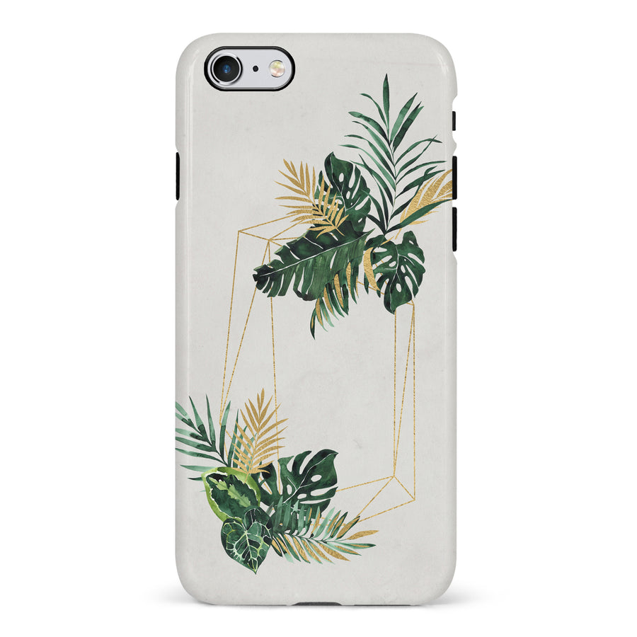 iPhone 6 watercolour plants two phone case