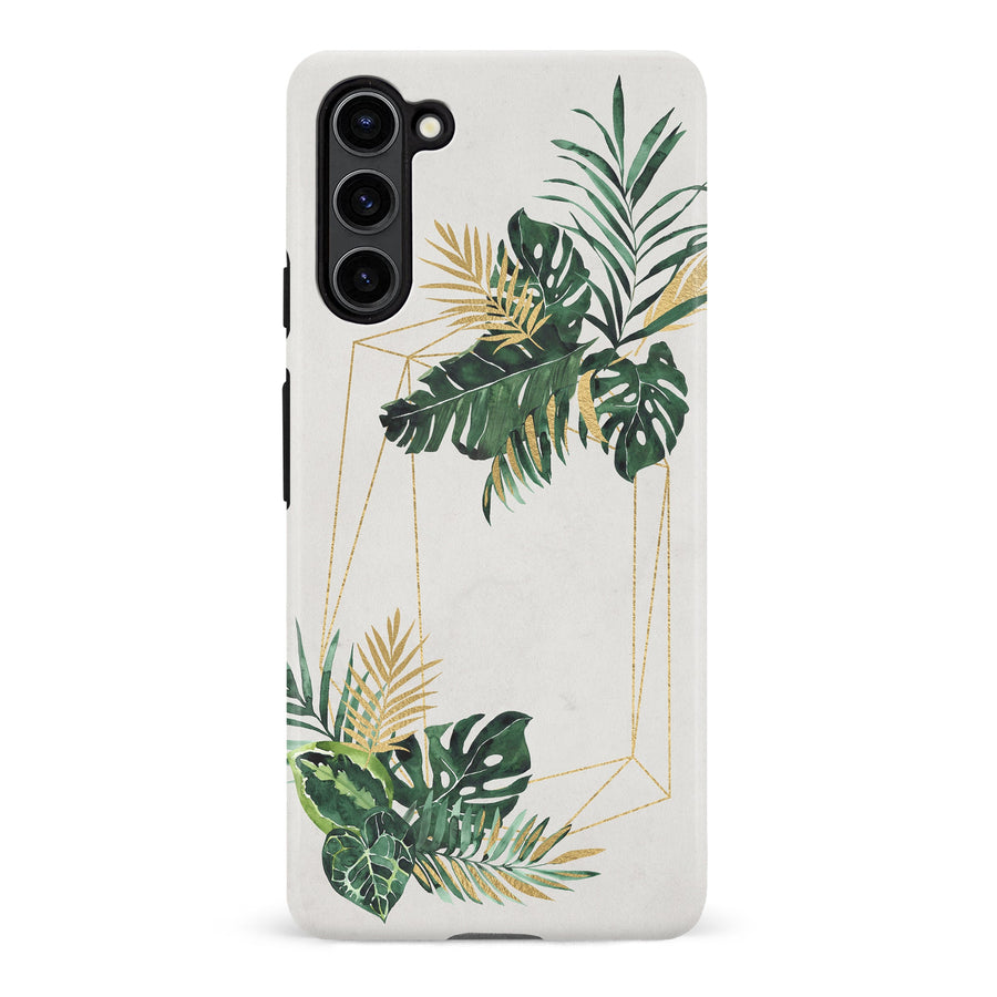 Samsung S23 Plus Watercolour Plants Two Floral Phone Case
