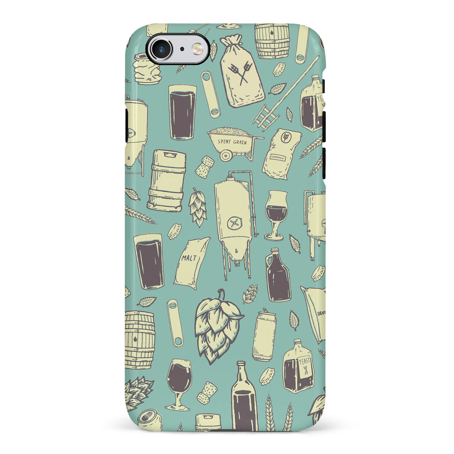 iPhone 6 The Brewmaster Phone Case in Teal