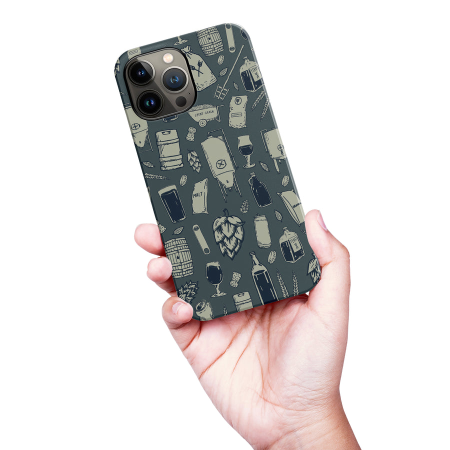 iPhone 13 Pro Max The Brewmaster Phone Case in Charcoal