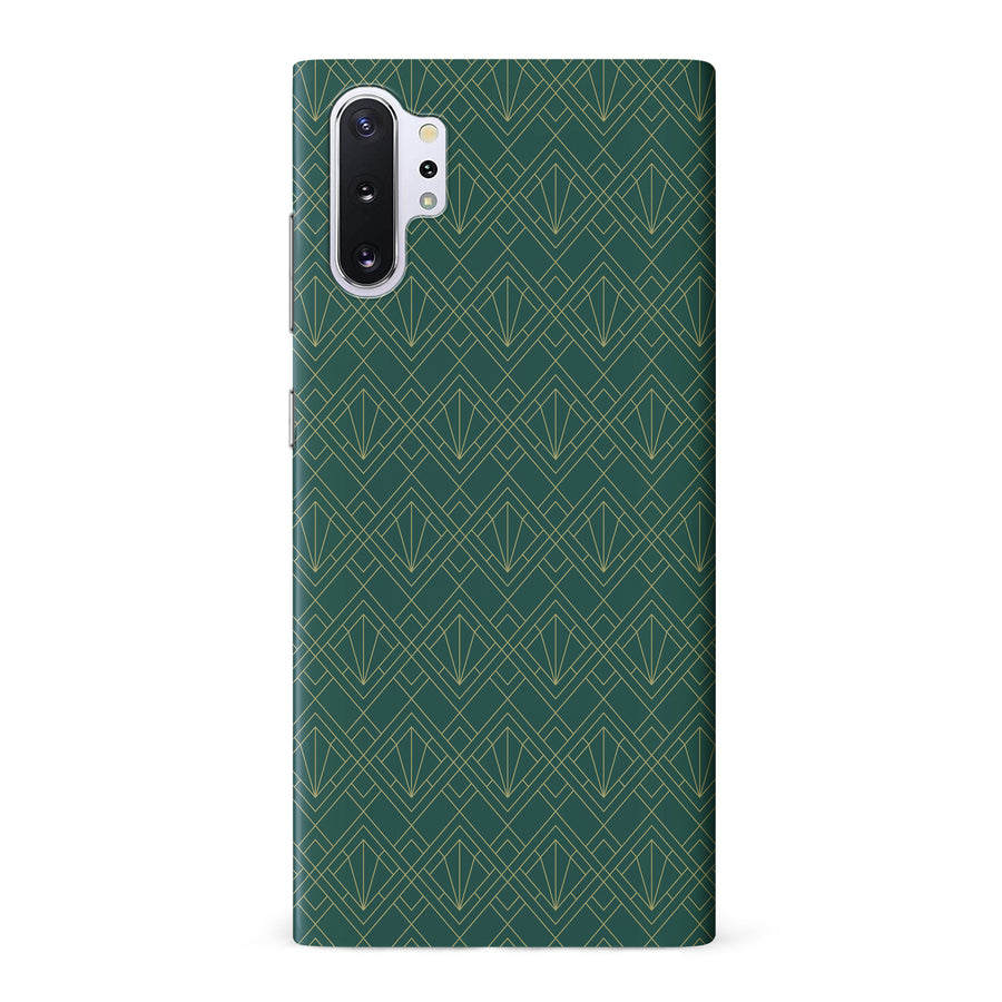 Samsung Galaxy Note 10 Pro Iconic Art Deco Phone Case in Green