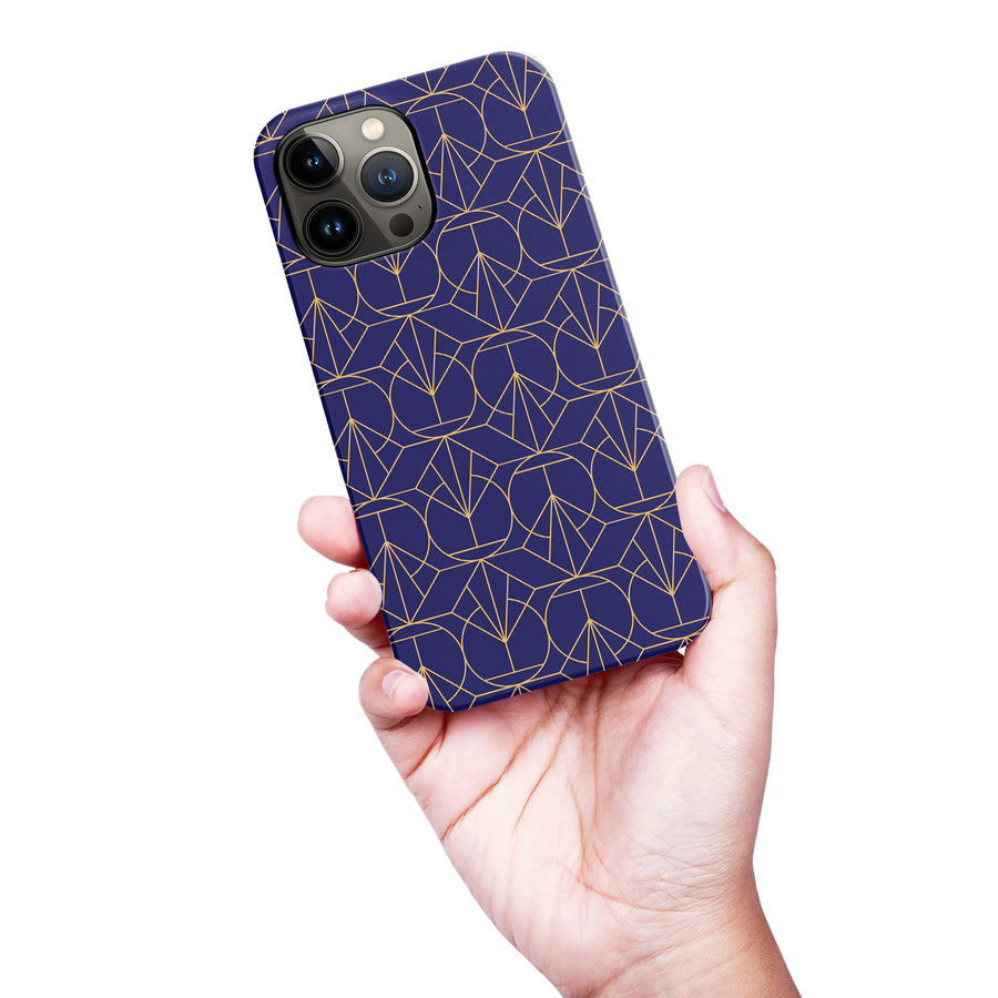 iPhone 13 Pro Max Opulent Art Deco Phone Case in Purple