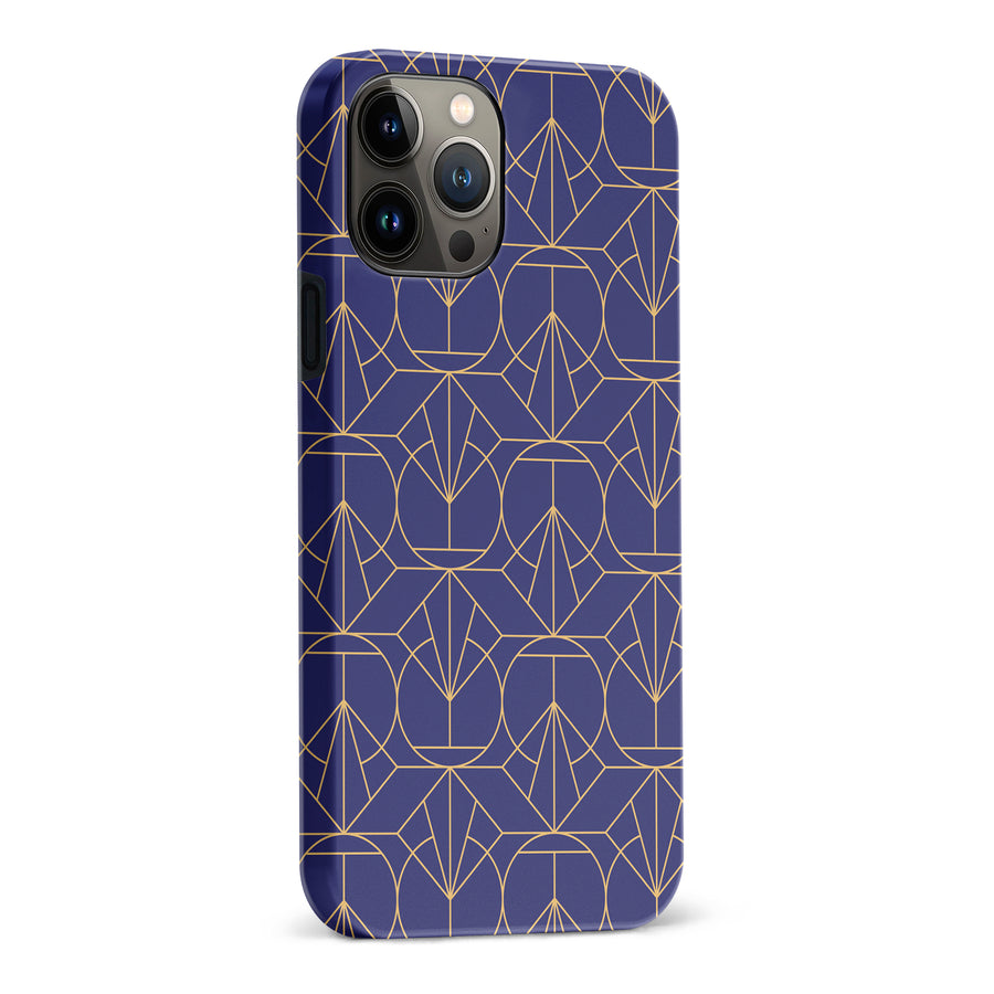 iPhone 13 Pro Max Opulent Art Deco Phone Case in Purple