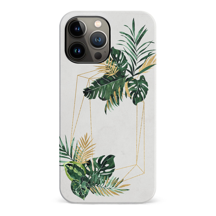 iPhone 13 Pro Max watercolour plants two phone case