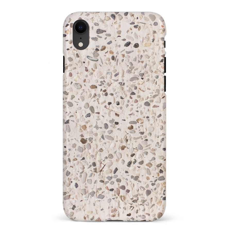 iPhone XR Terrazo Stone Nature Phone Case